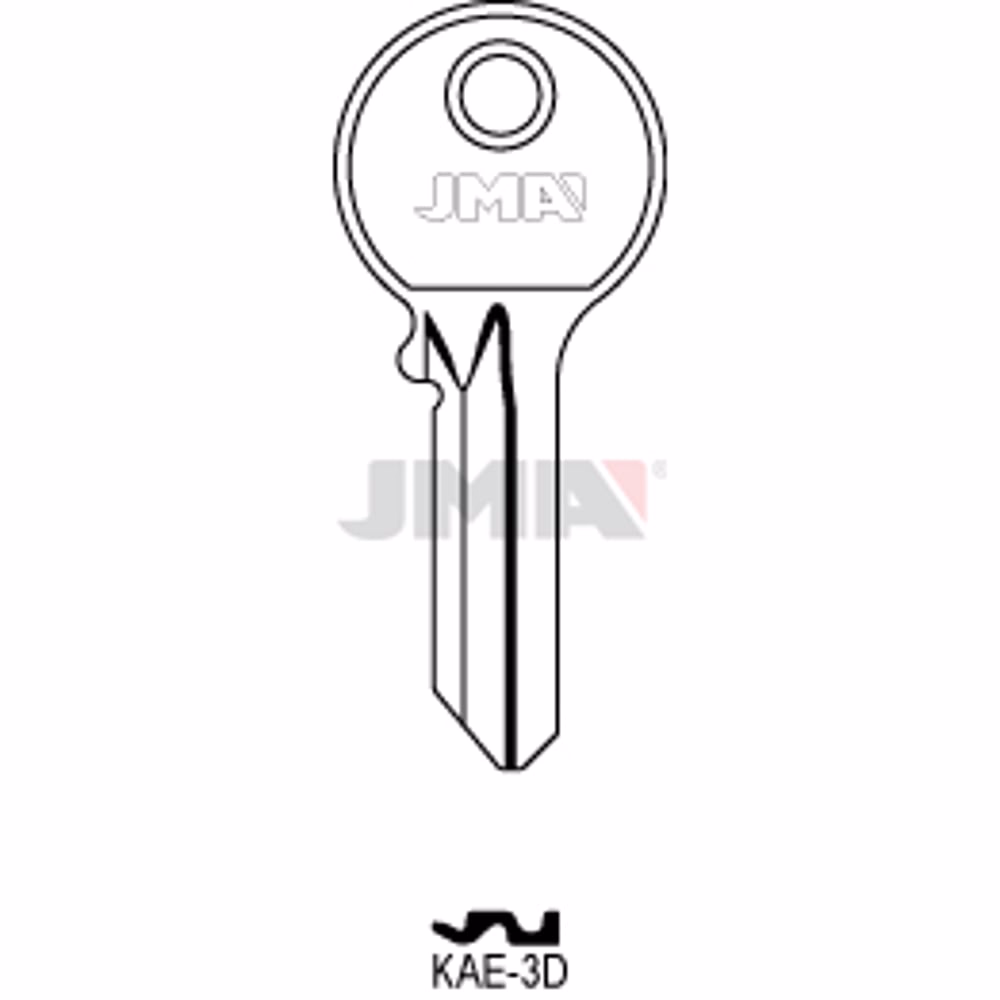 LLAVE JMA ACERO-C (KAE-3D)