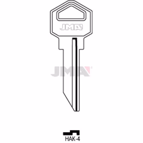LLAVE JMA ACERO-C (HAK-4)