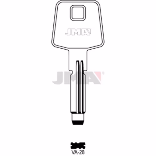 LLAVE JMA ALPACA SEGURIDAD (VA-28)