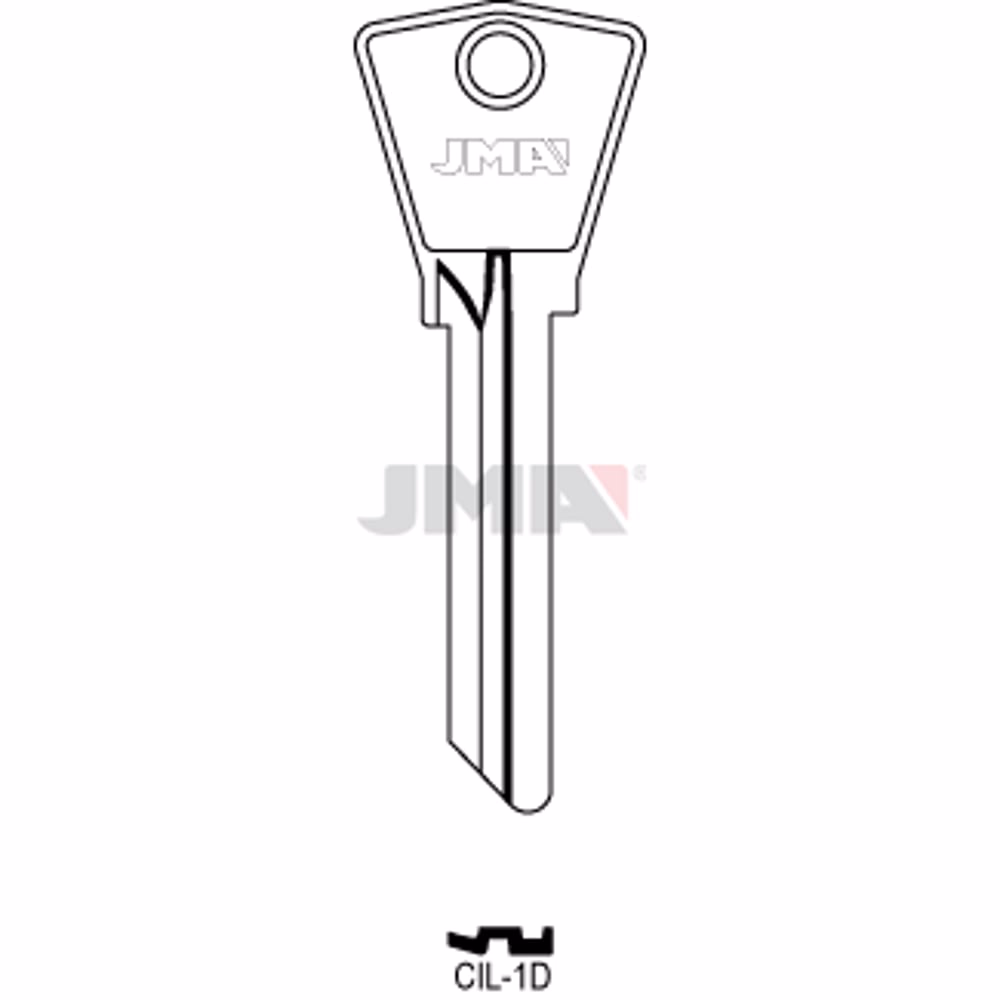 LLAVE JMA ACERO-C (CIL-1D)