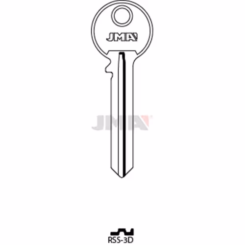 LLAVE JMA ACERO-C (RSS-3D)