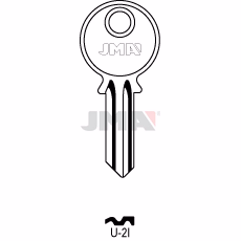 LLAVE JMA ACERO-C (U-2I)