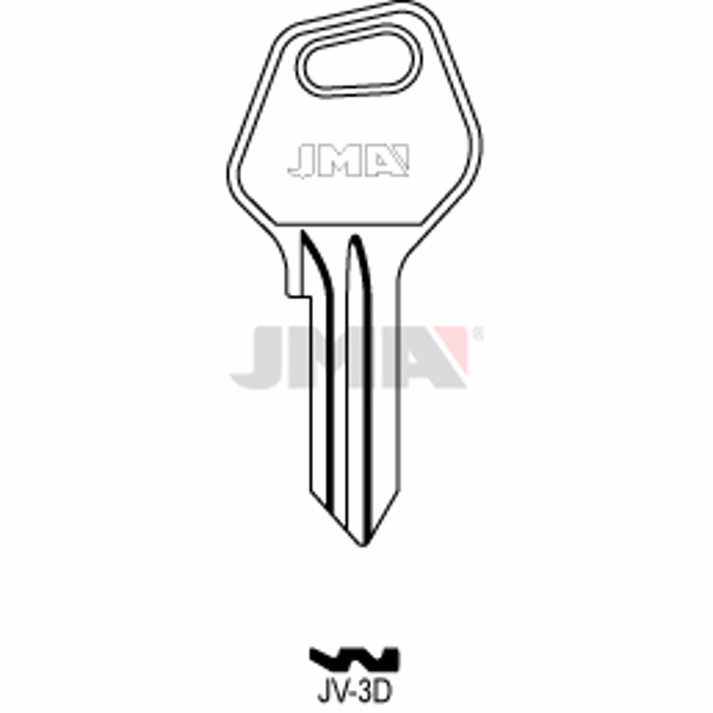 LLAVE JMA ACERO-C (JV-3D)