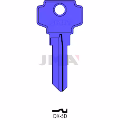 LLAVE JMA ALUMINIO (DX-5D AZUL)