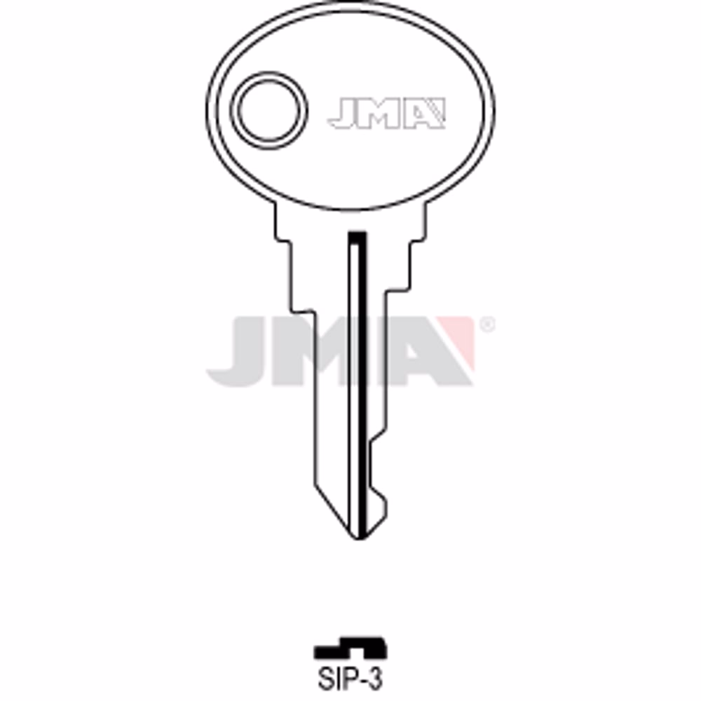 LLAVE JMA ACERO-C (SIP-3)