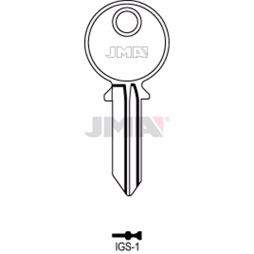 LLAVE JMA ACERO-C (IGS-1)