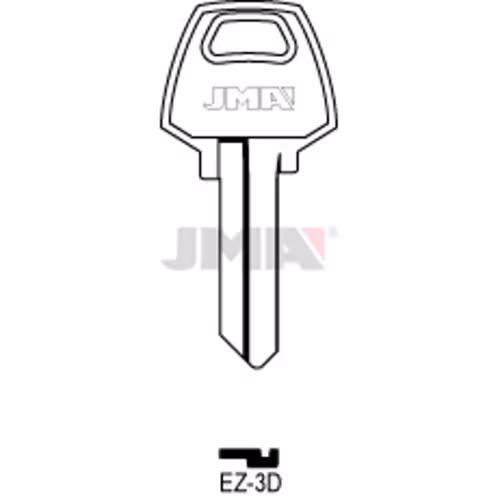 LLAVE JMA ACERO-B (EZ-3D)