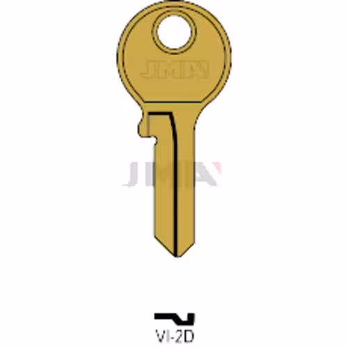 LLAVE JMA ALUMINIO (VI-2D ORO)