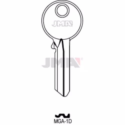 LLAVE JMA ACERO-C (MGA-1D)