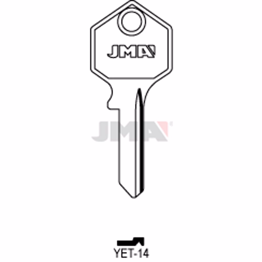 LLAVE JMA ACERO-C (YET-14)