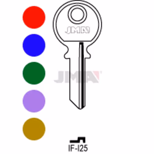 LLAVE JMA ALUMINIO (IF-I25 SURTIDO)