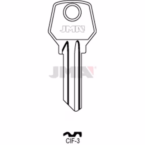 LLAVE JMA ACERO-C (CIF-3)
