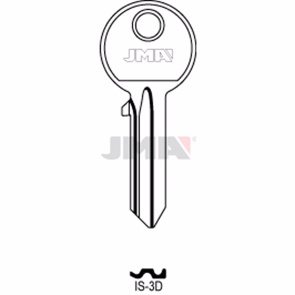 LLAVE JMA ACERO-B (IS-3D)