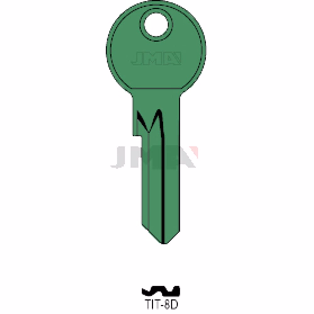 LLAVE JMA ALUMINIO (TIT-8D VERDE)