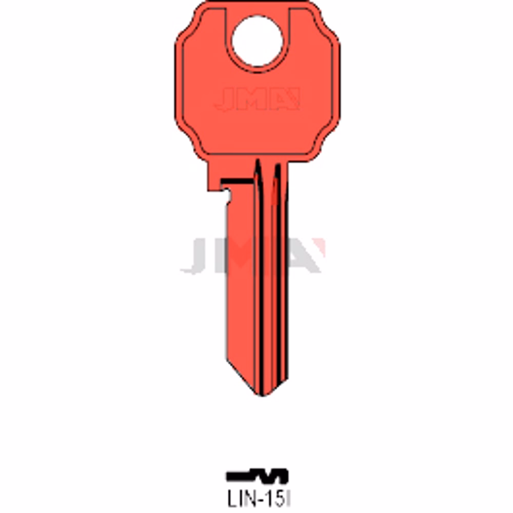 LLAVE JMA ALUMINIO (LIN-15I ROJO)