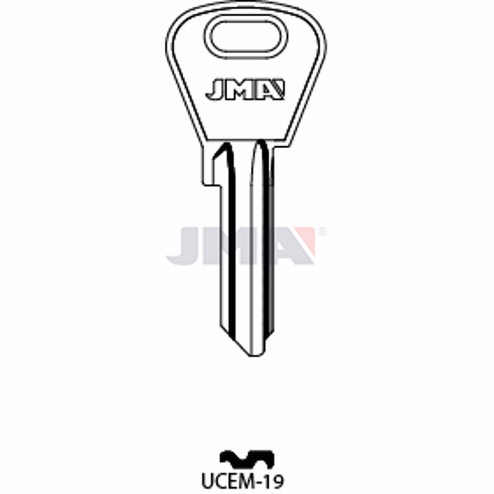 LLAVE JMA ACERO-B (UCEM-19)