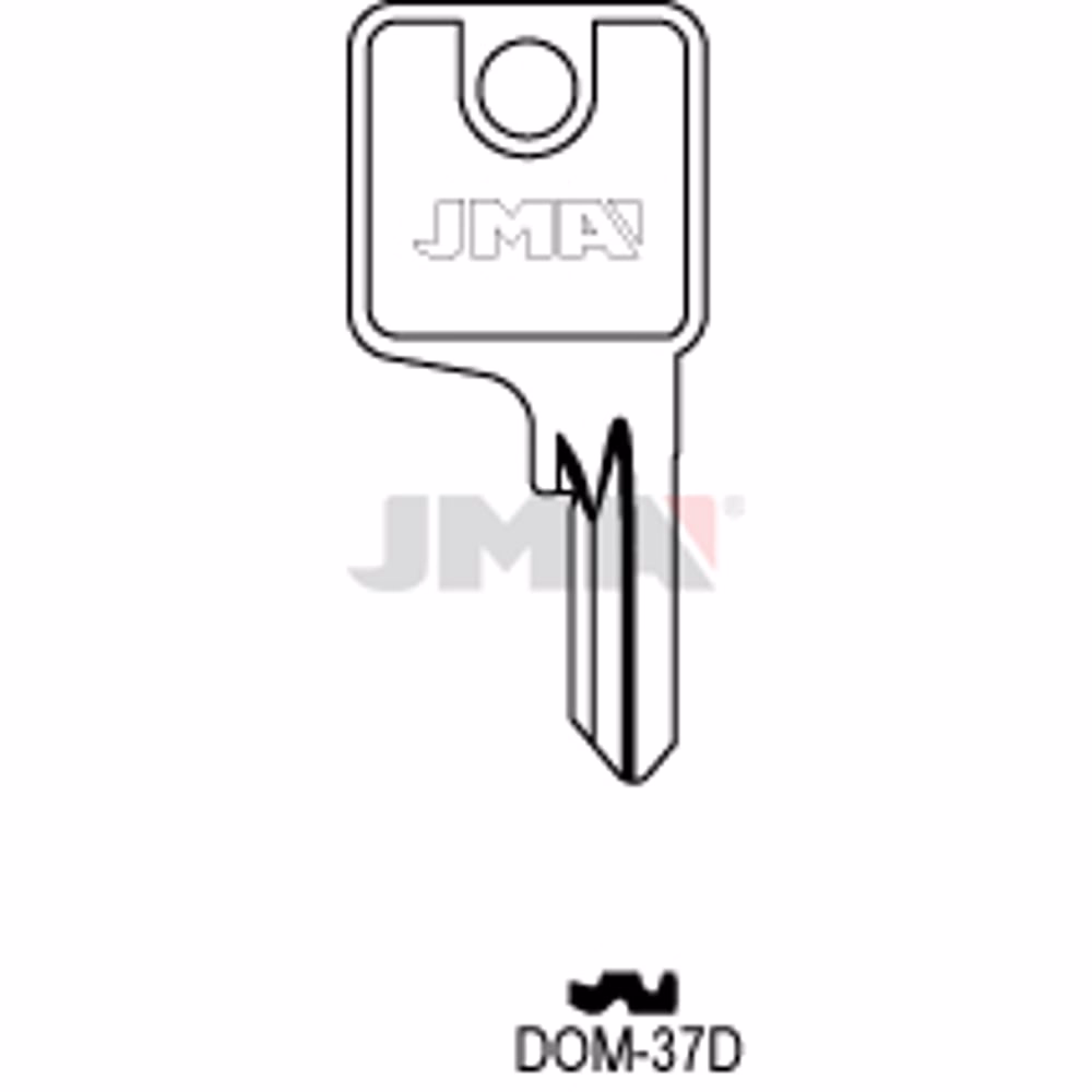 LLAVE JMA ACERO-C (DOM-37D)