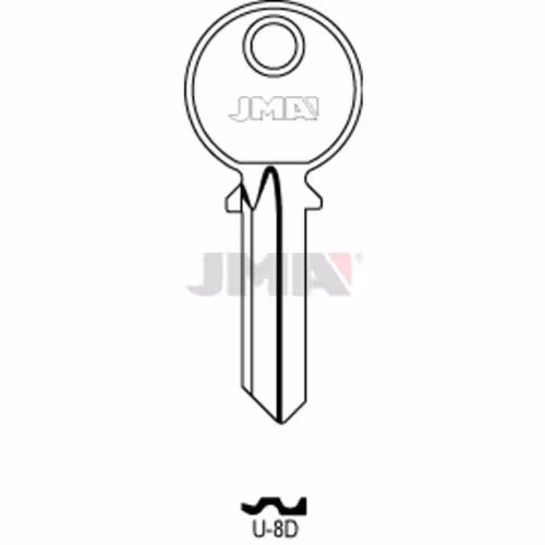 LLAVE JMA ACERO-C (U-8D)