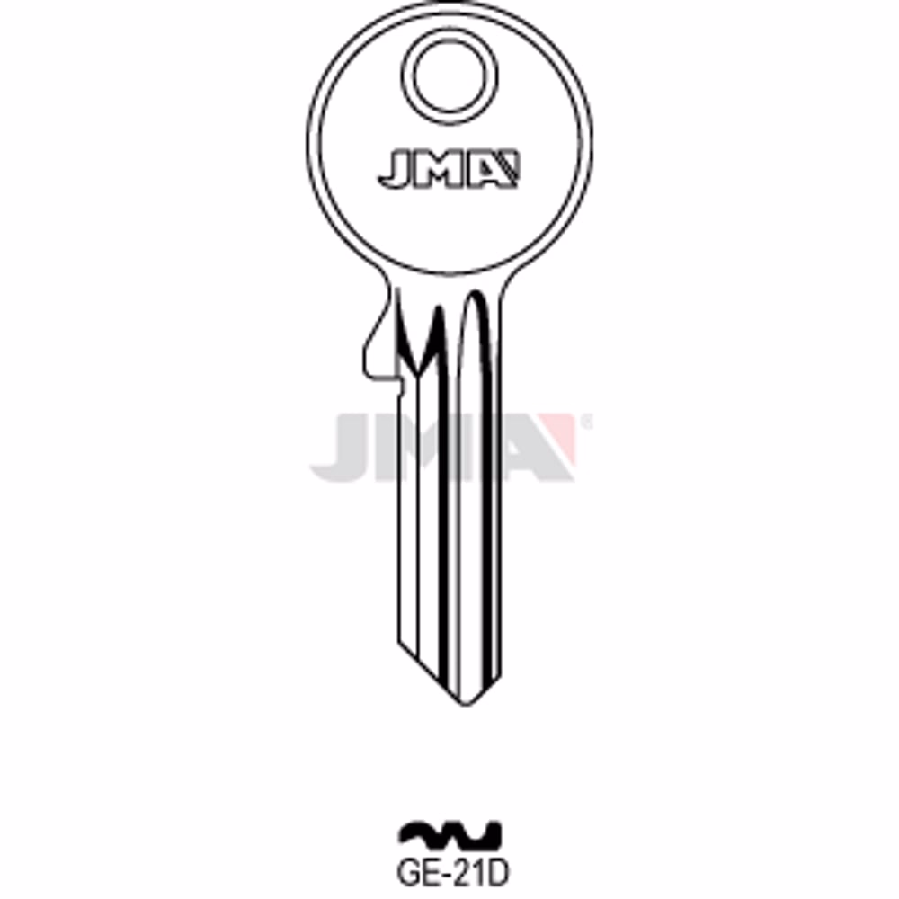 LLAVE JMA ACERO-C (GE-21D)