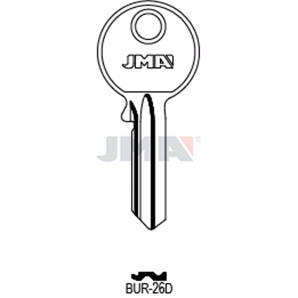 LLAVE JMA ACERO-C (BUR-26D)