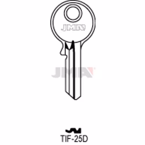 LLAVE JMA ACERO-B (TIF-25D)