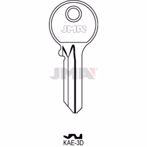 LLAVE JMA ACERO-C (KAE-3D)