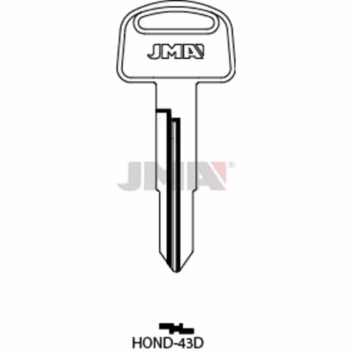 LLAVE JMA ACERO-C (HOND-43D)