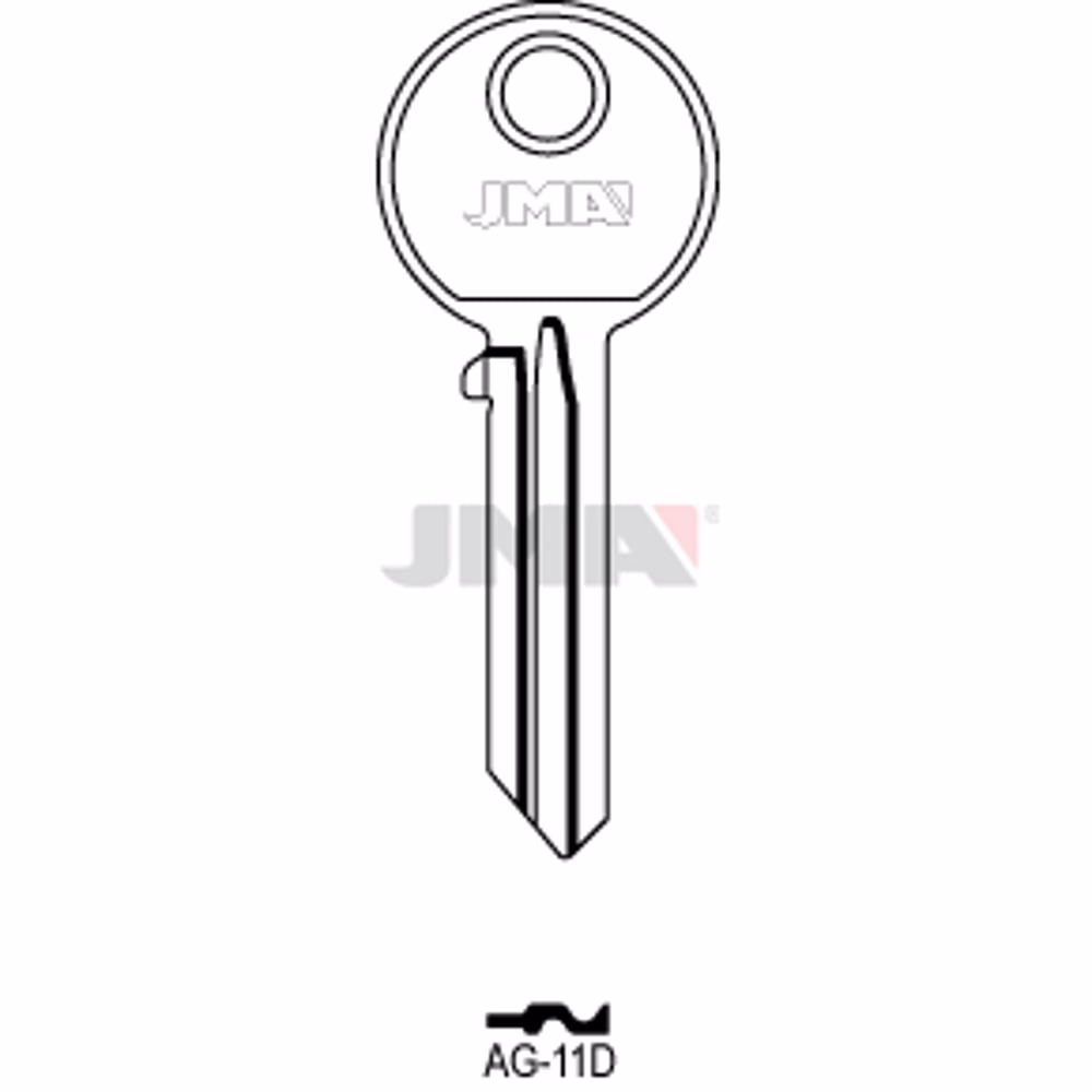 LLAVE JMA ACERO-C (AG-11D)