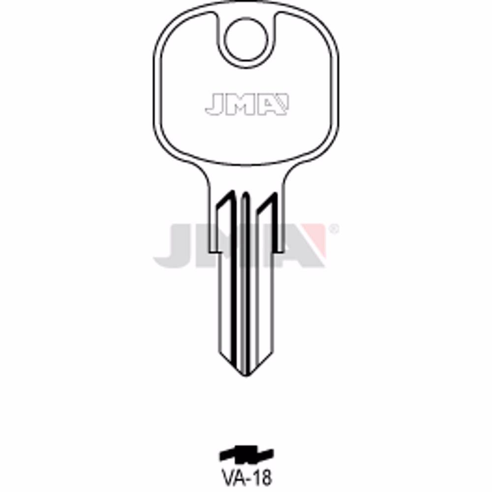 LLAVE JMA ACERO-C (VA-18)