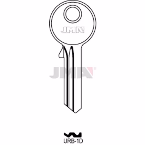 LLAVE JMA ACERO-C (URB-1D)