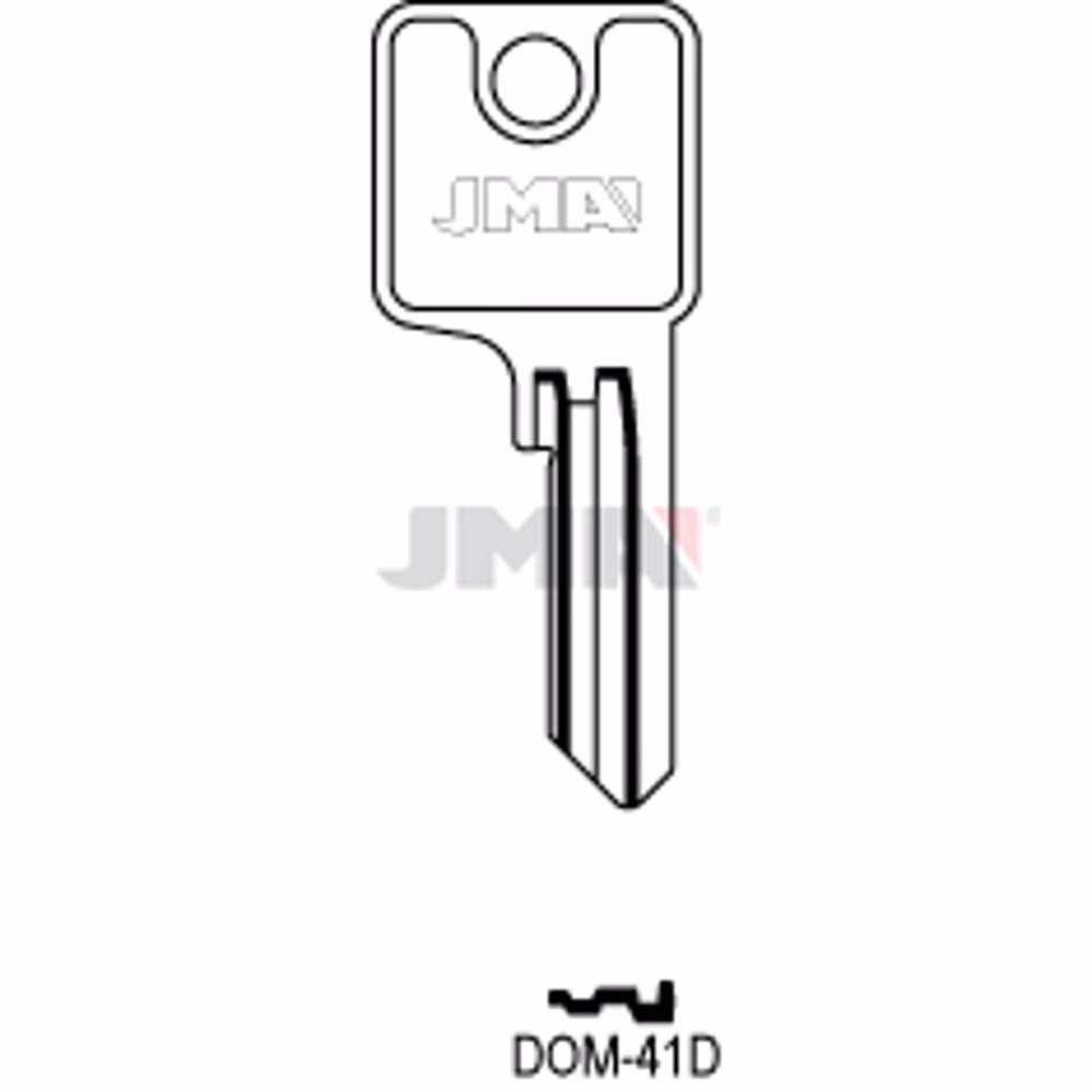 LLAVE JMA ACERO-C (DOM-41D)