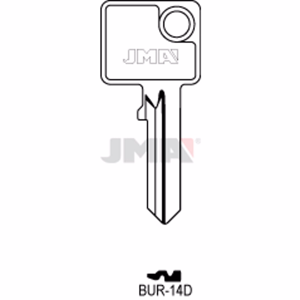 LLAVE JMA ACERO-C (BUR-14D)