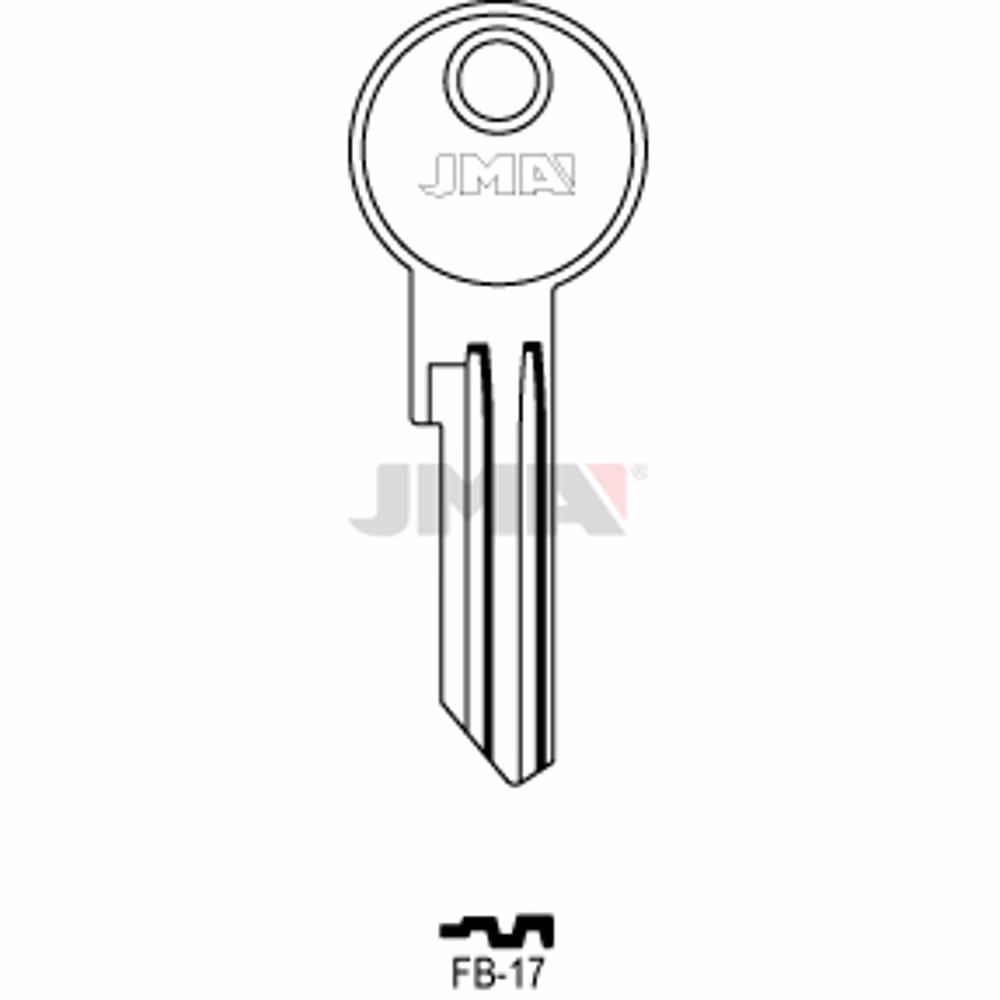 LLAVE JMA ACERO-C (FB-17)