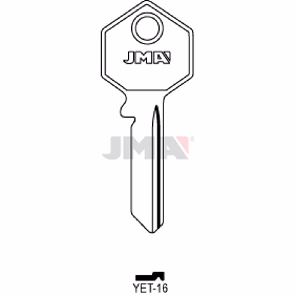 LLAVE JMA ACERO-C (YET-16)