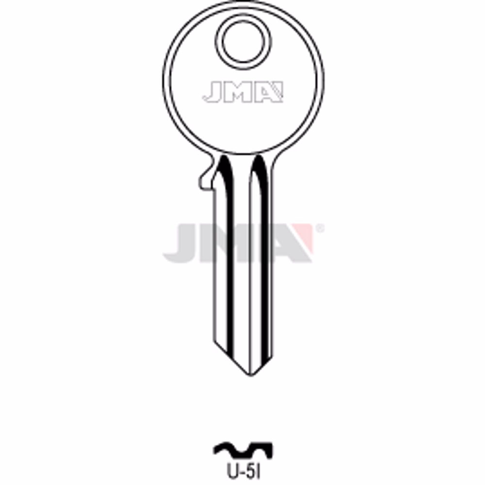 LLAVE JMA ACERO-B (U-5I)
