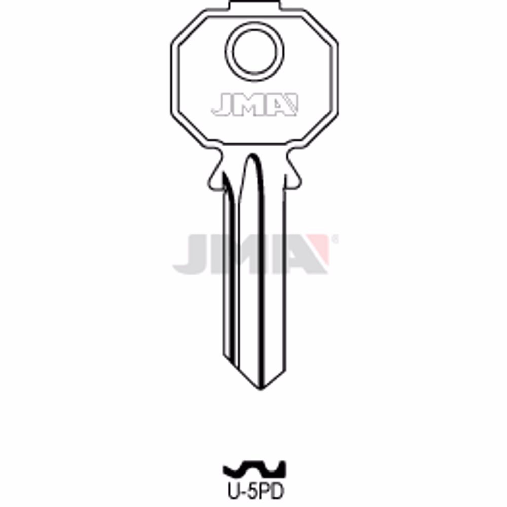 LLAVE JMA ACERO-C (U-5PD)
