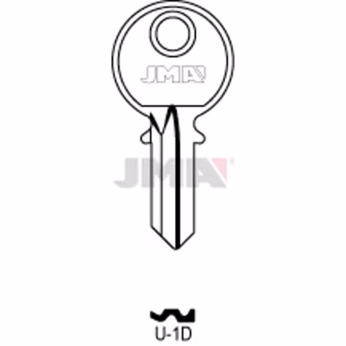 LLAVE JMA ACERO-C (U-1D)