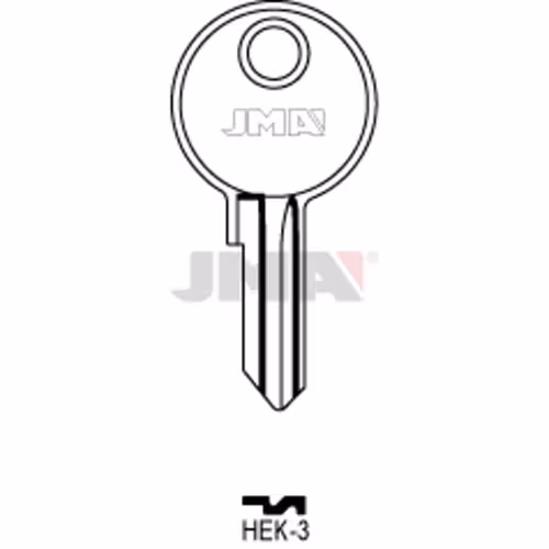 LLAVE JMA ACERO-C (HEK-3)