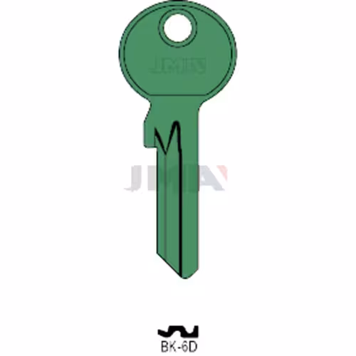 LLAVE JMA ALUMINIO (BK-6D VERDE)