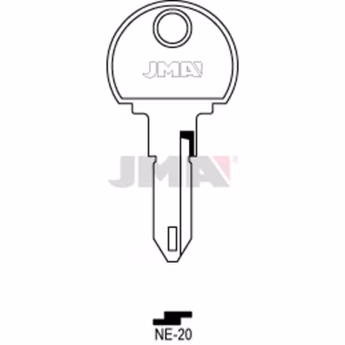 LLAVE JMA ACERO-C (NE-20)