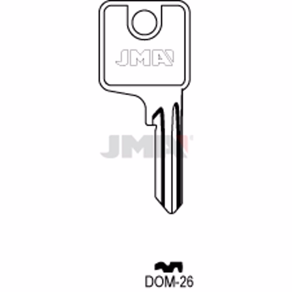 LLAVE JMA ACERO-C (DOM-26)