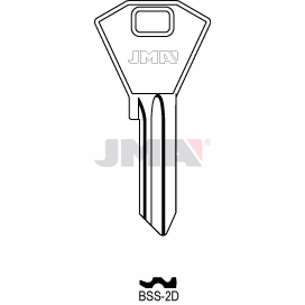 LLAVE JMA ACERO-C (BSS-2D)