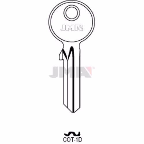 LLAVE JMA ACERO-C (COT-1D)