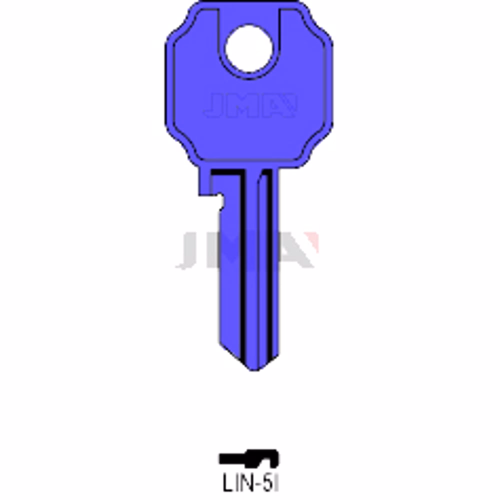 LLAVE JMA ALUMINIO (LIN-5I AZUL)
