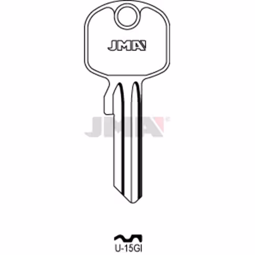 LLAVE JMA ACERO-C (U-15GI)