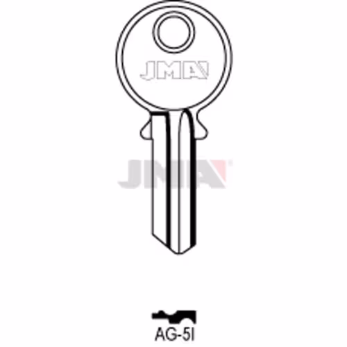 LLAVE JMA ACERO-C (AG-5I)