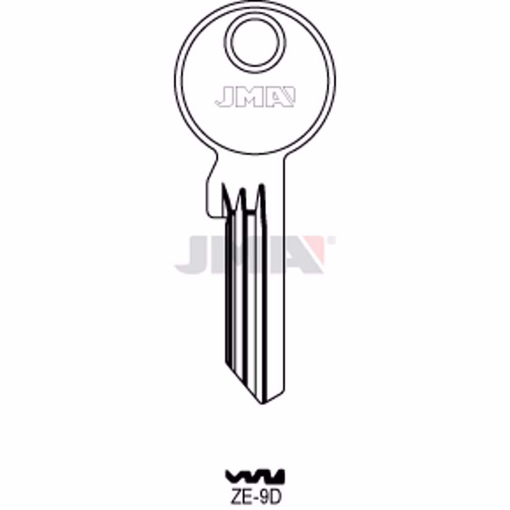 LLAVE JMA ACERO-C (ZE-9D)