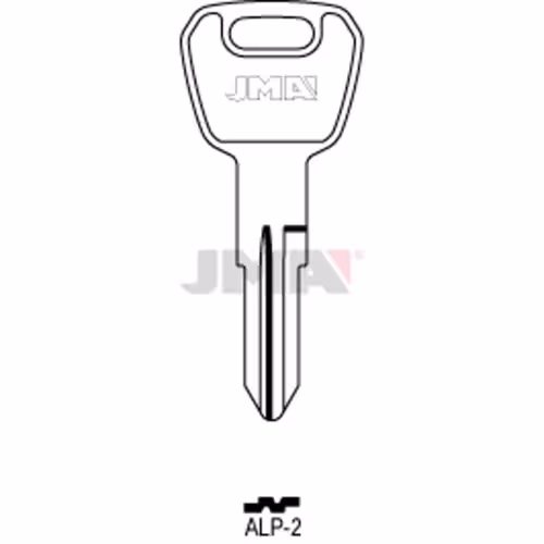 LLAVE JMA ACERO-C (ALP-2)