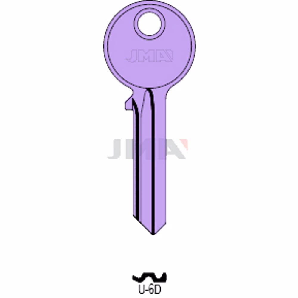 LLAVE JMA ALUMINIO (U-6D LILA)