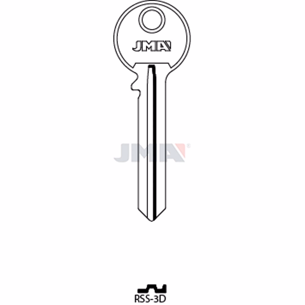 LLAVE JMA ACERO-C (RSS-3D)